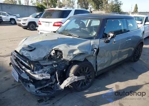 2020 Mini Hardtop Cooper S from USA, damaged, VIN WMWXR5C02L2L71213